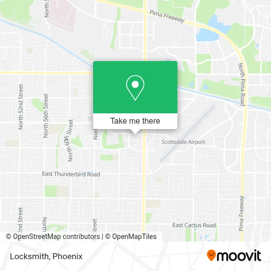 Locksmith map