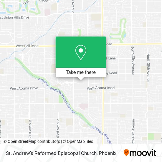 St. Andrew's Reformed Episcopal Church map