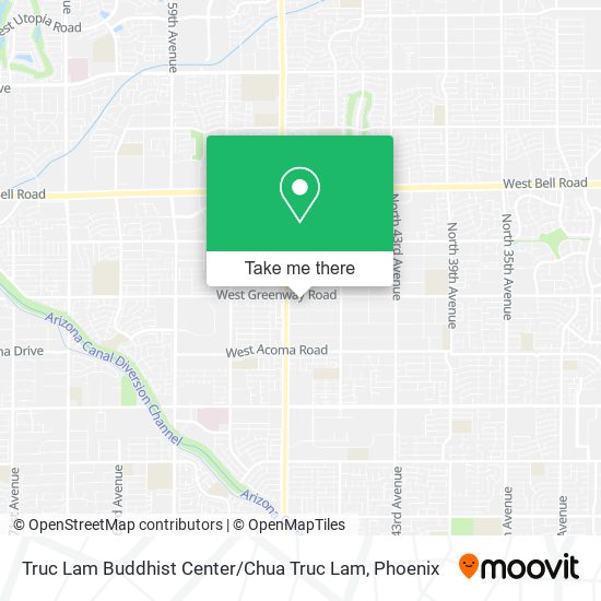 Truc Lam Buddhist Center / Chua Truc Lam map