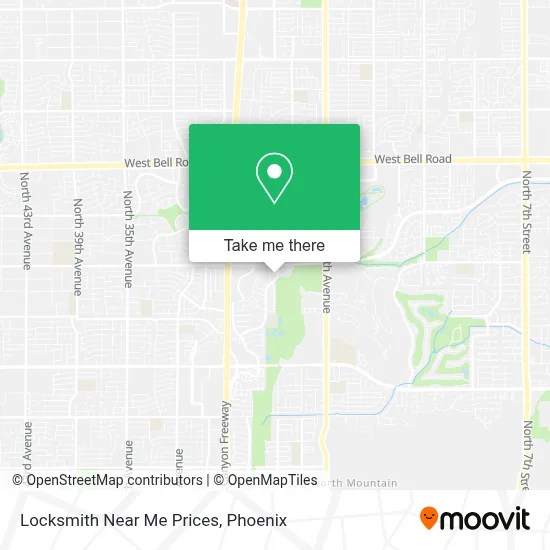 Locksmith Near Me Prices map