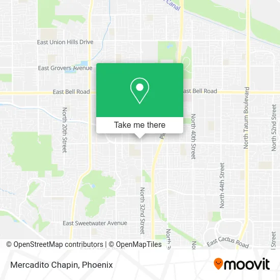 Mercadito Chapin map