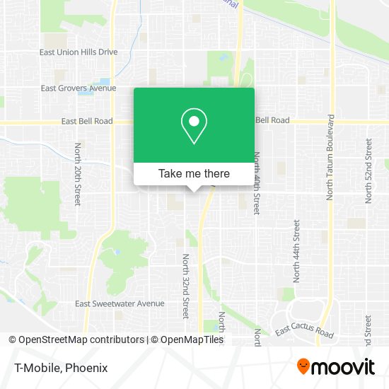 T-Mobile map