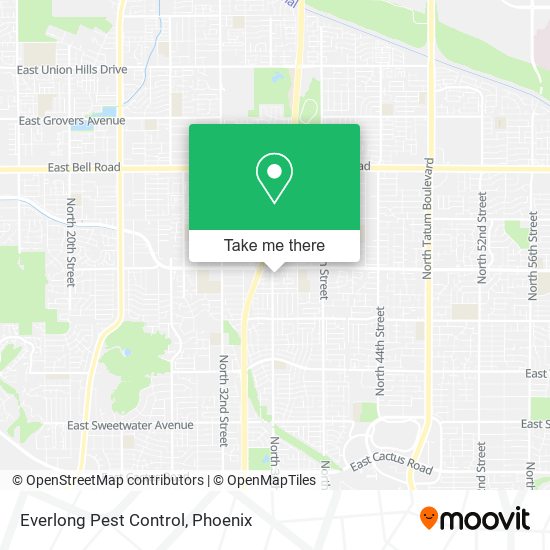 Everlong Pest Control map