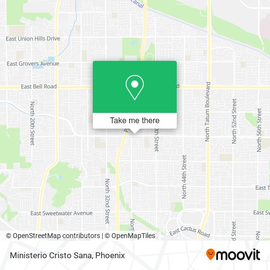 Mapa de Ministerio Cristo Sana