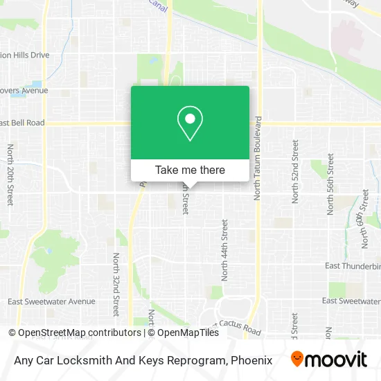Any Car Locksmith And Keys Reprogram map