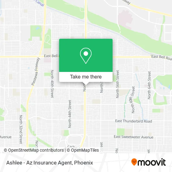 Ashlee - Az Insurance Agent map
