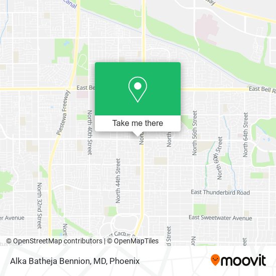 Mapa de Alka Batheja Bennion, MD