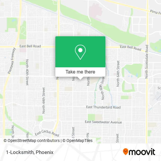 1-Locksmith map