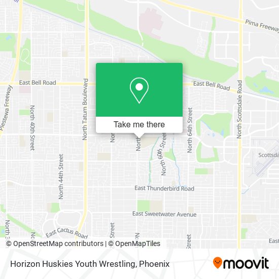 Horizon Huskies Youth Wrestling map