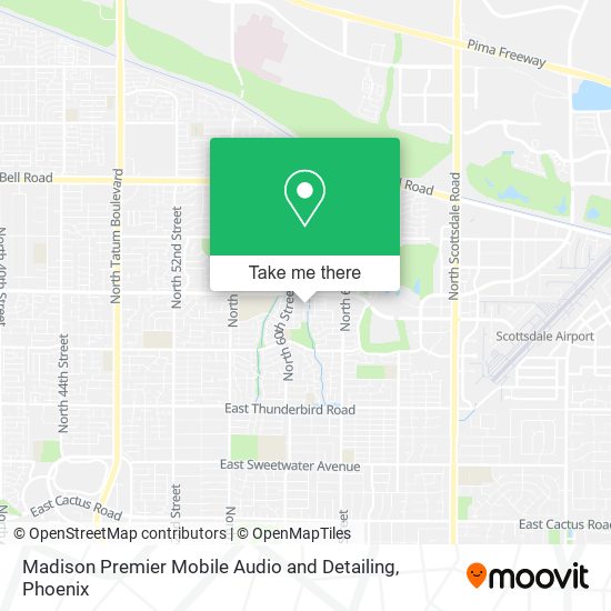 Madison Premier Mobile Audio and Detailing map