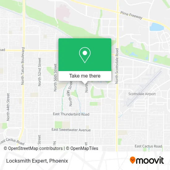 Locksmith Expert map