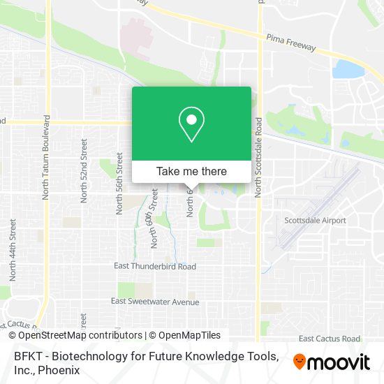 BFKT - Biotechnology for Future Knowledge Tools, Inc. map