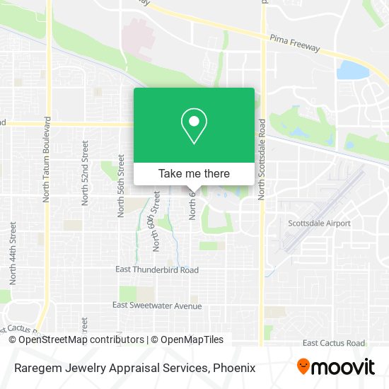 Mapa de Raregem Jewelry Appraisal Services