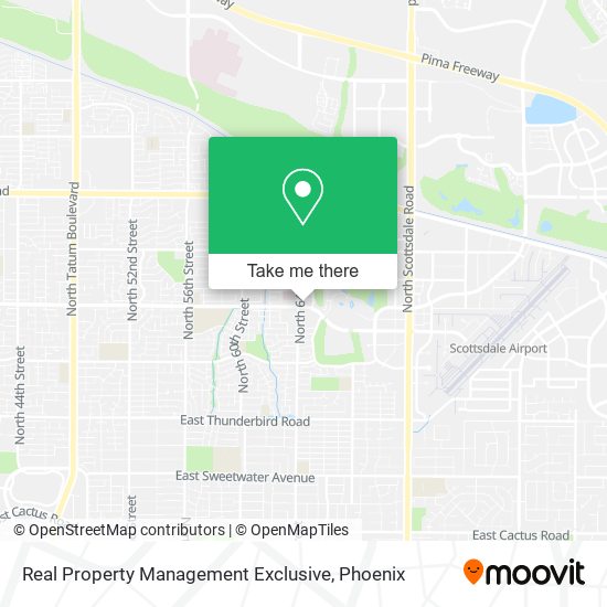 Real Property Management Exclusive map