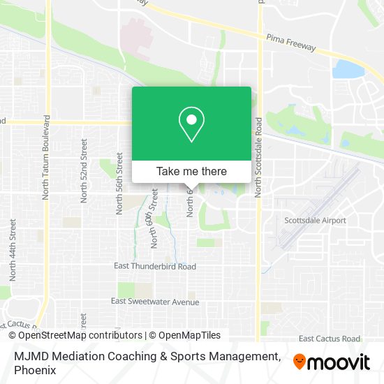 Mapa de MJMD Mediation Coaching & Sports Management