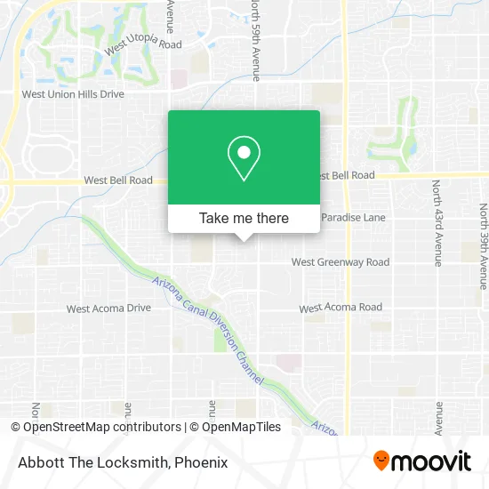 Abbott The Locksmith map