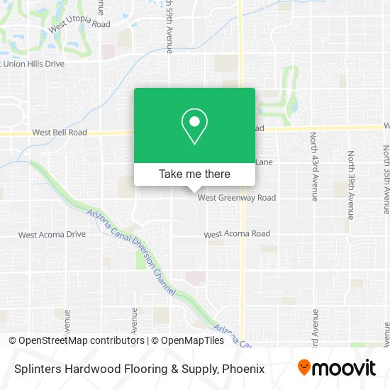 Splinters Hardwood Flooring & Supply map