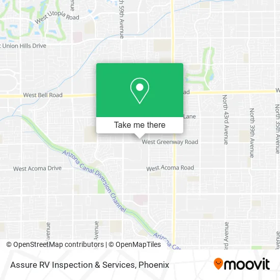 Assure RV Inspection & Services map