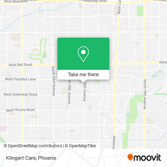 Mapa de Klingert Care