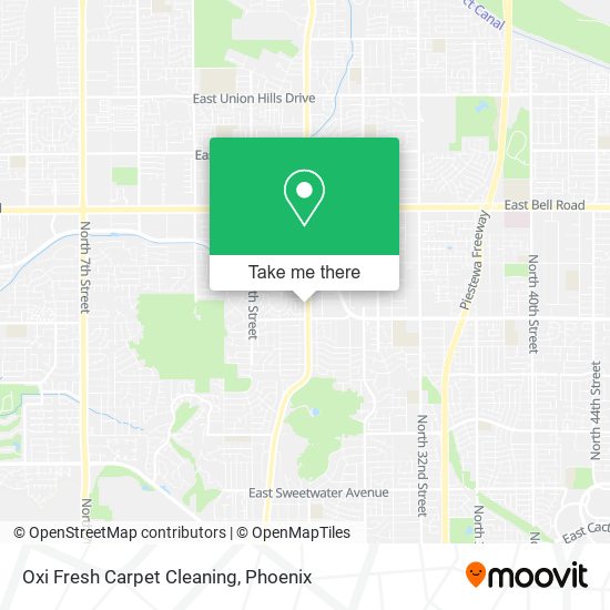 Oxi Fresh Carpet Cleaning map