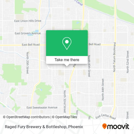 Raged Fury Brewery & Bottleshop map