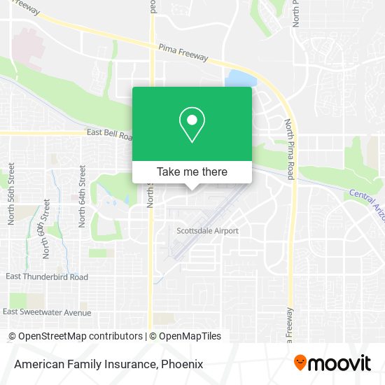 American Family Insurance map