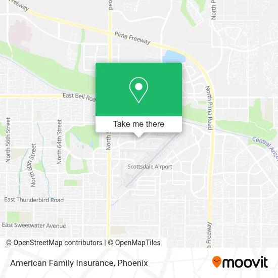 American Family Insurance map