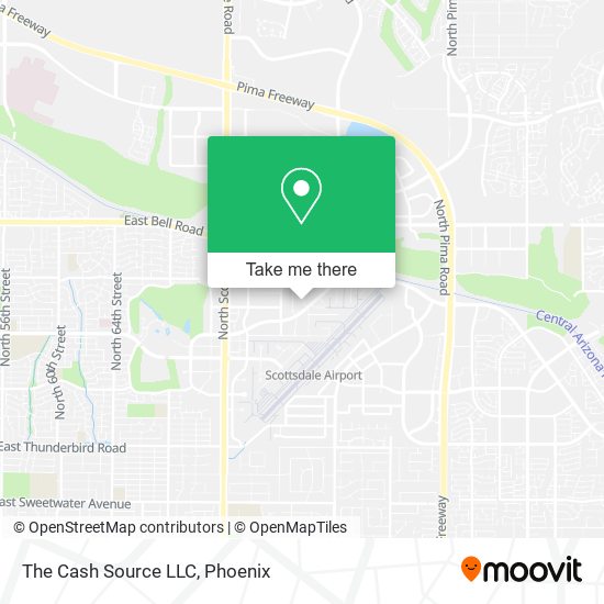 The Cash Source LLC map