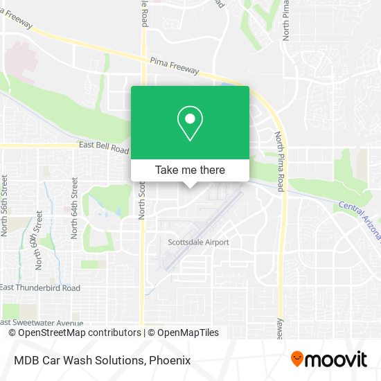 Mapa de MDB Car Wash Solutions