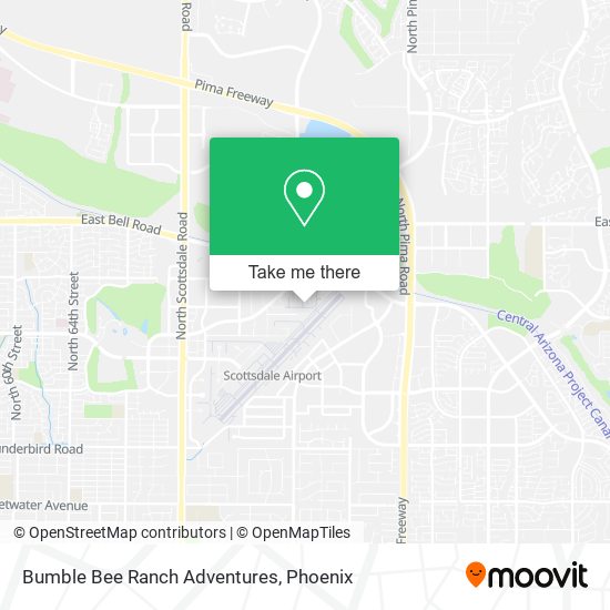 Mapa de Bumble Bee Ranch Adventures