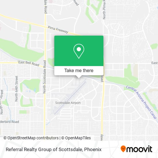 Mapa de Referral Realty Group of Scottsdale