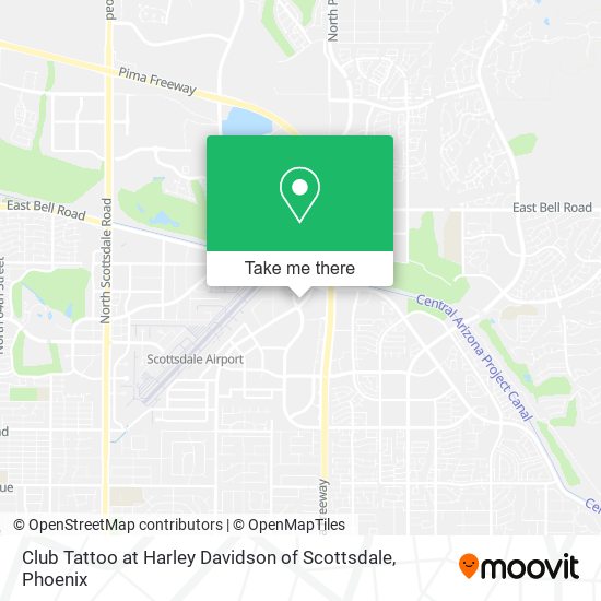 Club Tattoo at Harley Davidson of Scottsdale map