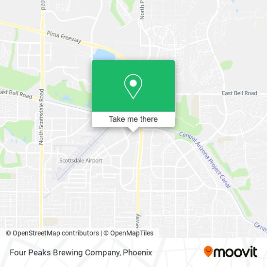Four Peaks Brewing Company map