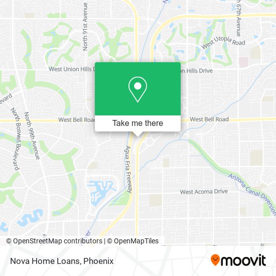 Nova Home Loans map