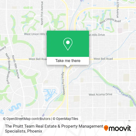Mapa de The Pruitt Team Real Estate & Property Management Specialists