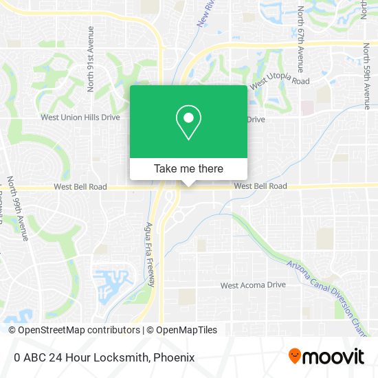 0 ABC 24 Hour Locksmith map