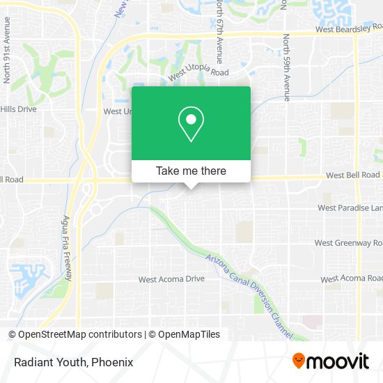 Mapa de Radiant Youth