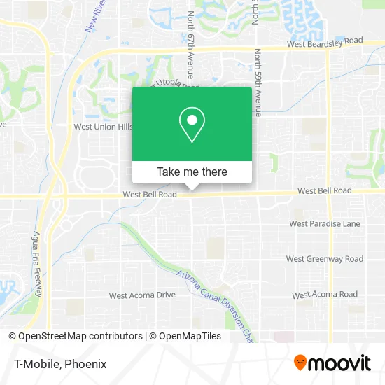 T-Mobile map