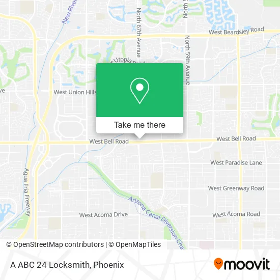 A ABC 24 Locksmith map