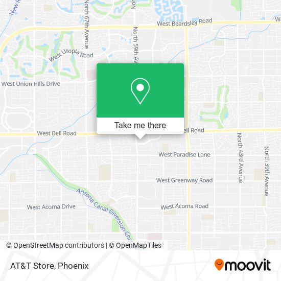 AT&T Store map