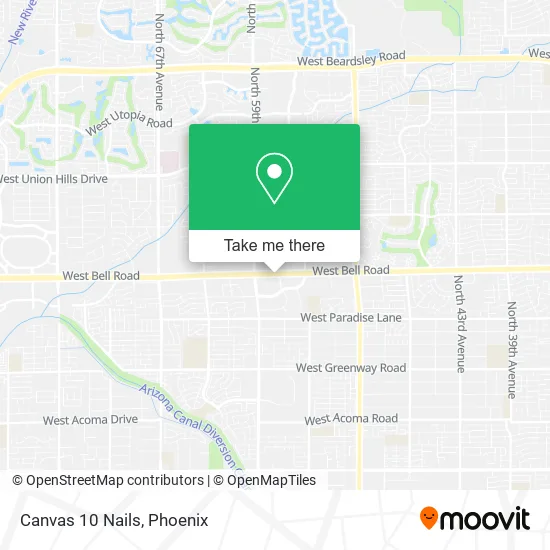 Canvas 10 Nails map