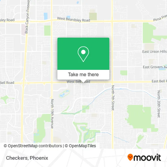Checkers map