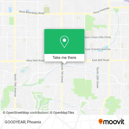 GOODYEAR map