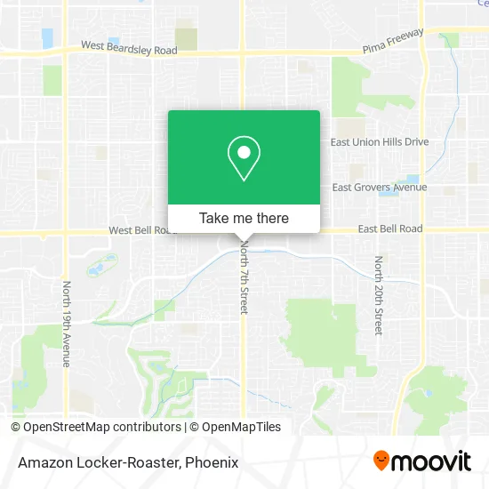 Amazon Locker-Roaster map