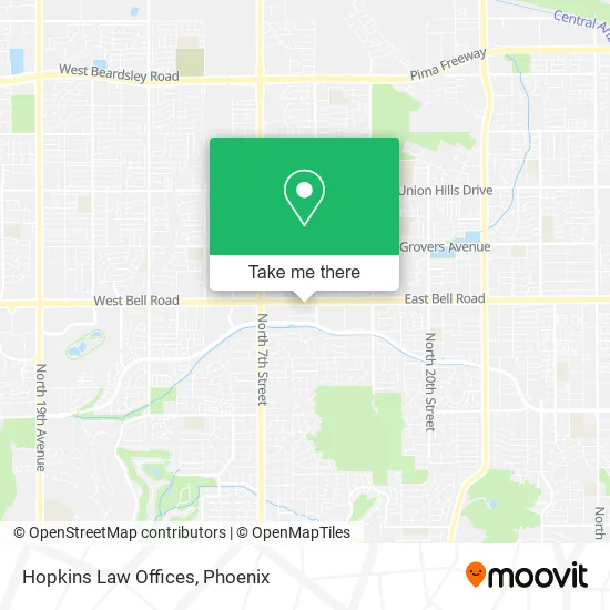 Hopkins Law Offices map