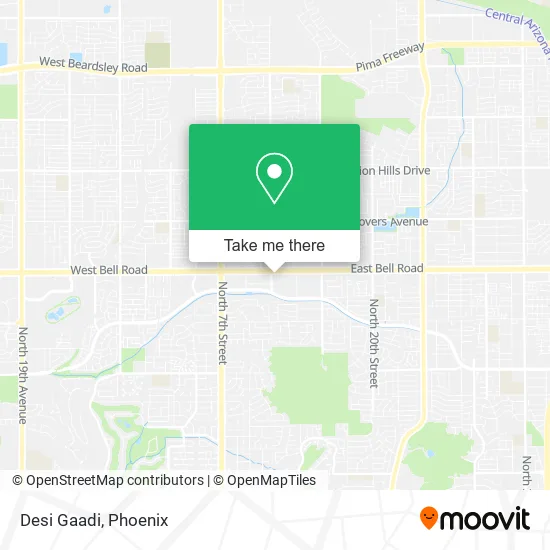 Desi Gaadi map