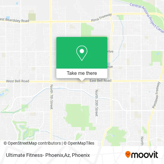 Ultimate Fitness- Phoenix,Az map