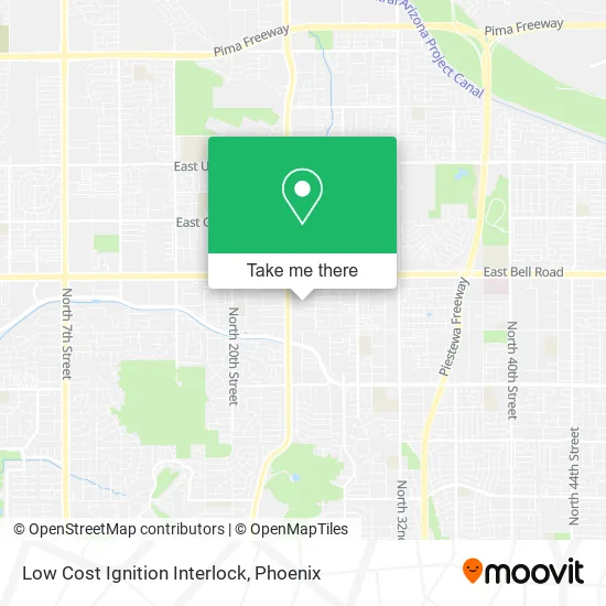 Mapa de Low Cost Ignition Interlock