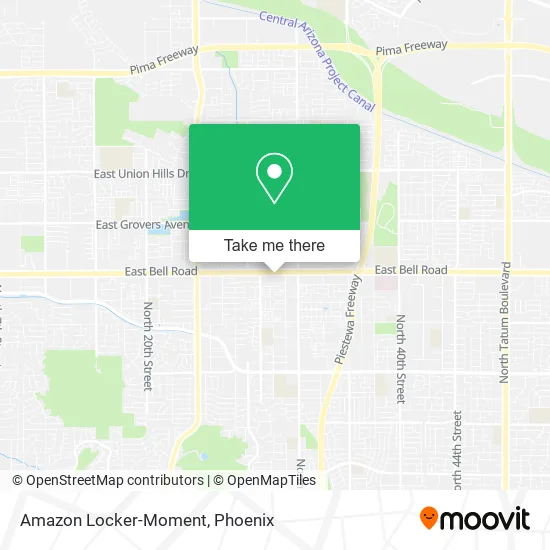 Amazon Locker-Moment map