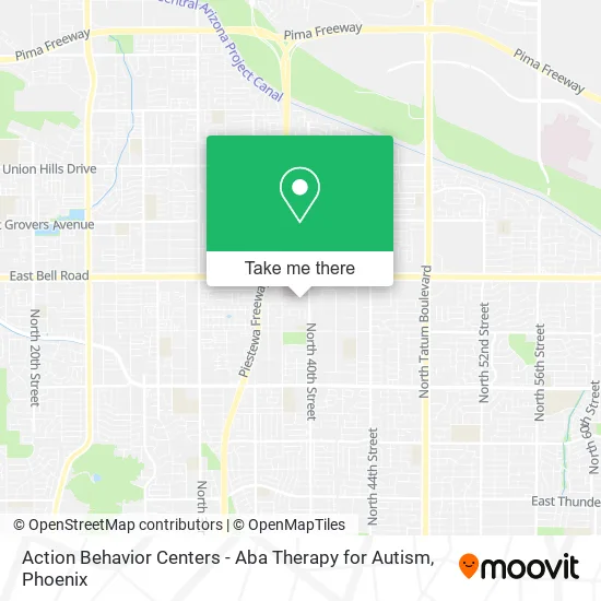 Action Behavior Centers - Aba Therapy for Autism map